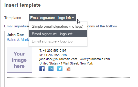 how to do a signature on word